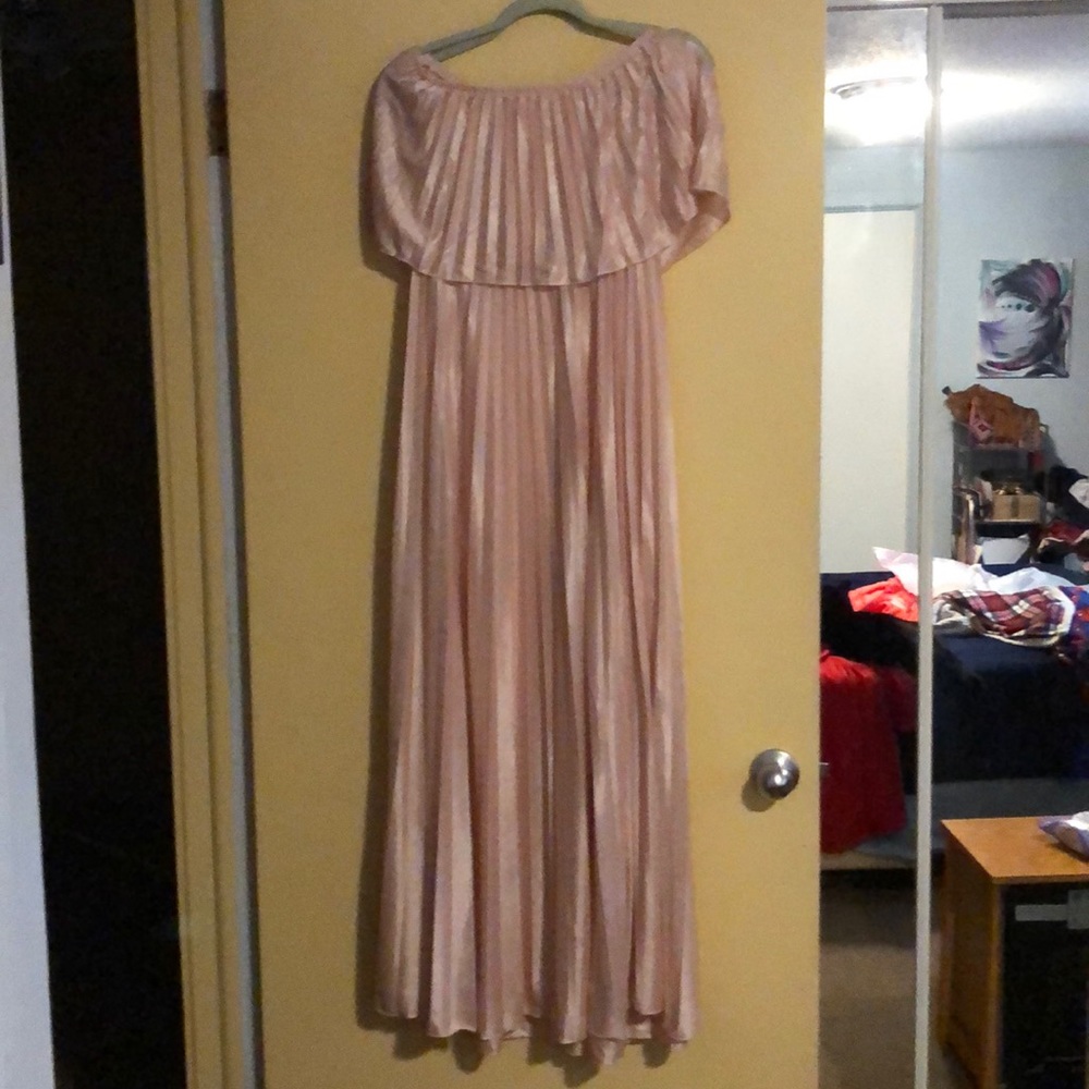 Blush pink dress